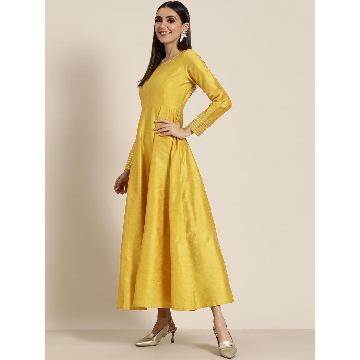 فستان طويل بتفاصيل دانتيل ساسافراس × ستايلي-women-clothing-dresses-image-2