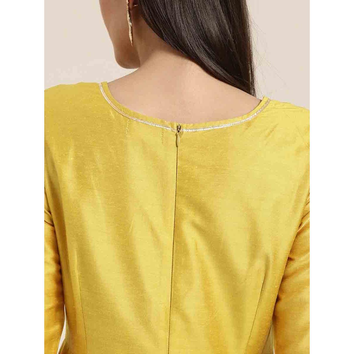 فستان طويل بتفاصيل دانتيل ساسافراس × ستايلي-women-clothing-dresses-image-5