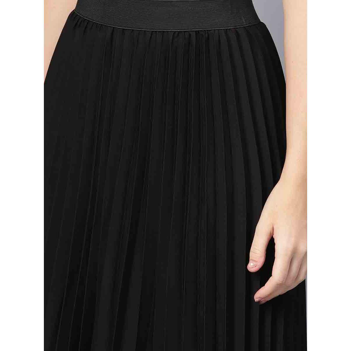 تنورة طويلة بخصر عالي ساسافراس × ستايلي-women-clothing-bottoms-skirts-image-5