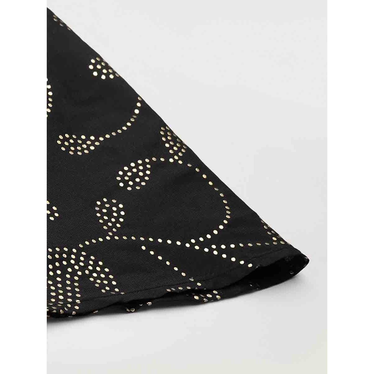Sassafras X Styli Paisley Print Border Flared Skirt-women-clothing-bottoms-skirts-image-7