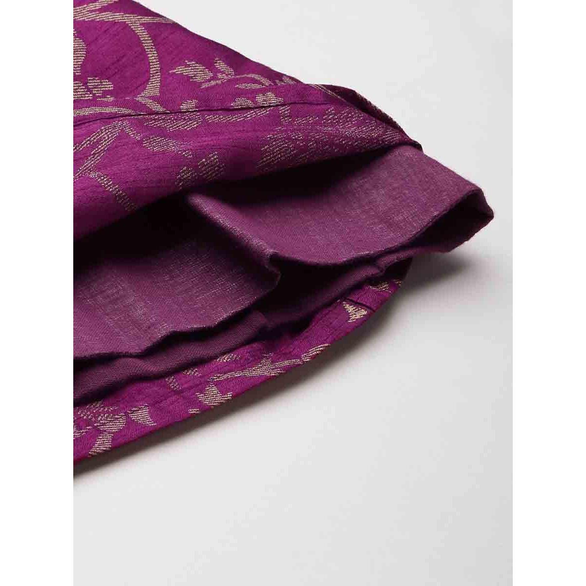 تنورة واسعة بنسيج الجاكار ساسافراس × ستايلي-women-clothing-bottoms-skirts-image-7