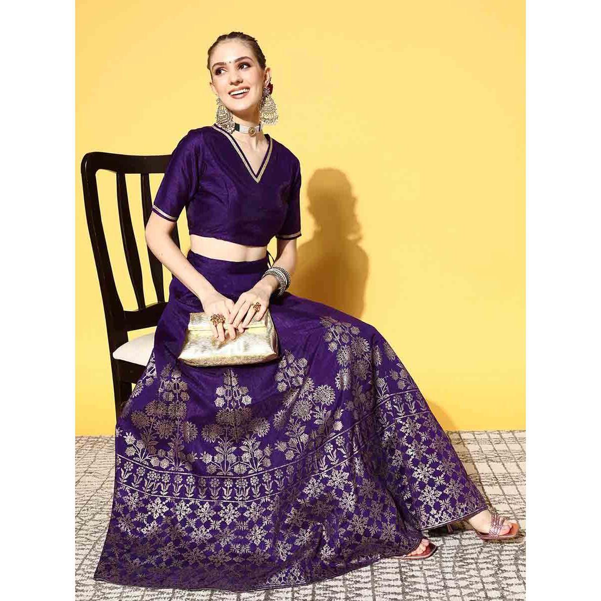 تنورة مطبعة بطبعة فويل ساسافراس × ستايلي-women-clothing-bottoms-skirts-image-2
