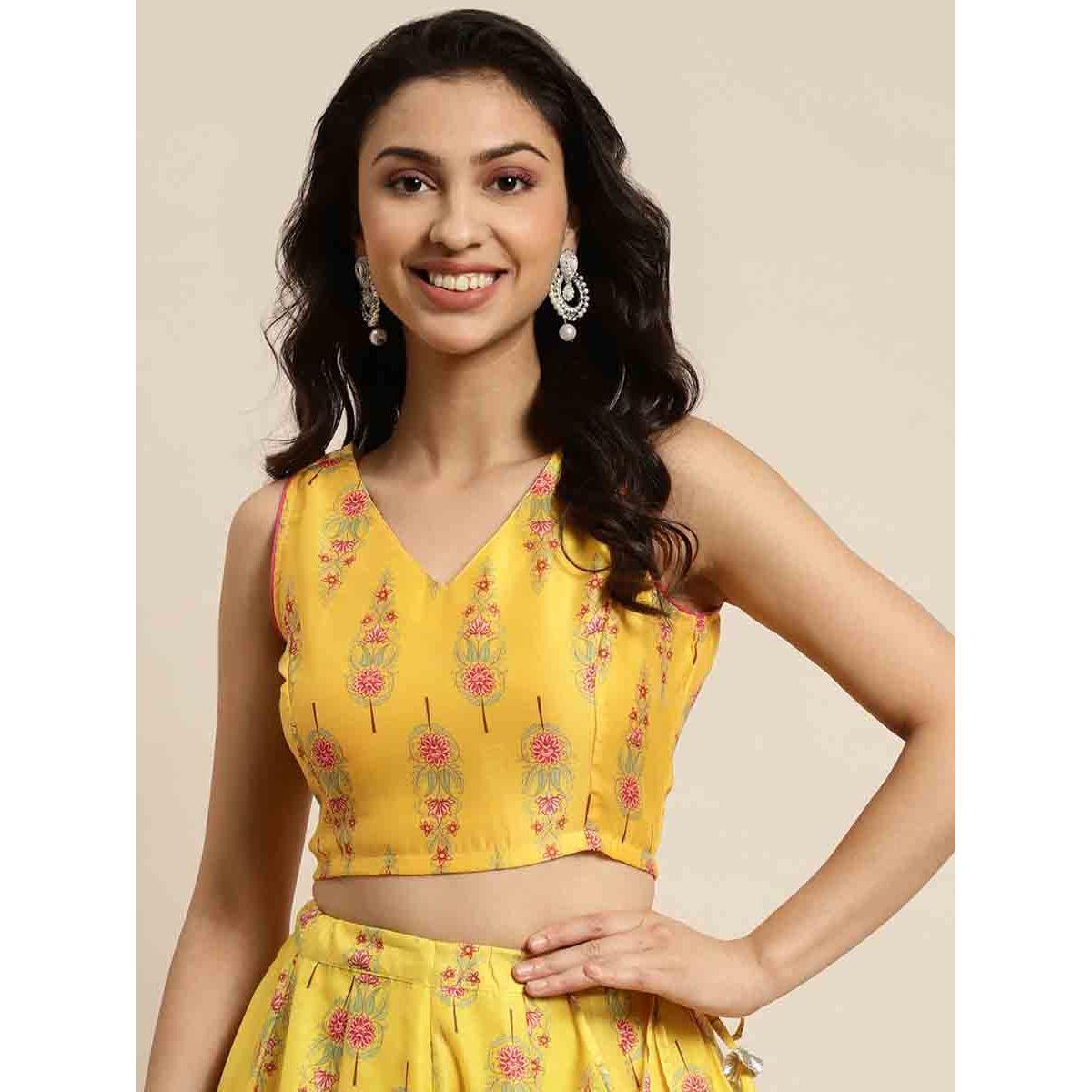 Sassafras X Styli Floral Print Sleeveless Crop Top-women-clothing-shirtsandblouses-blouses-image-1