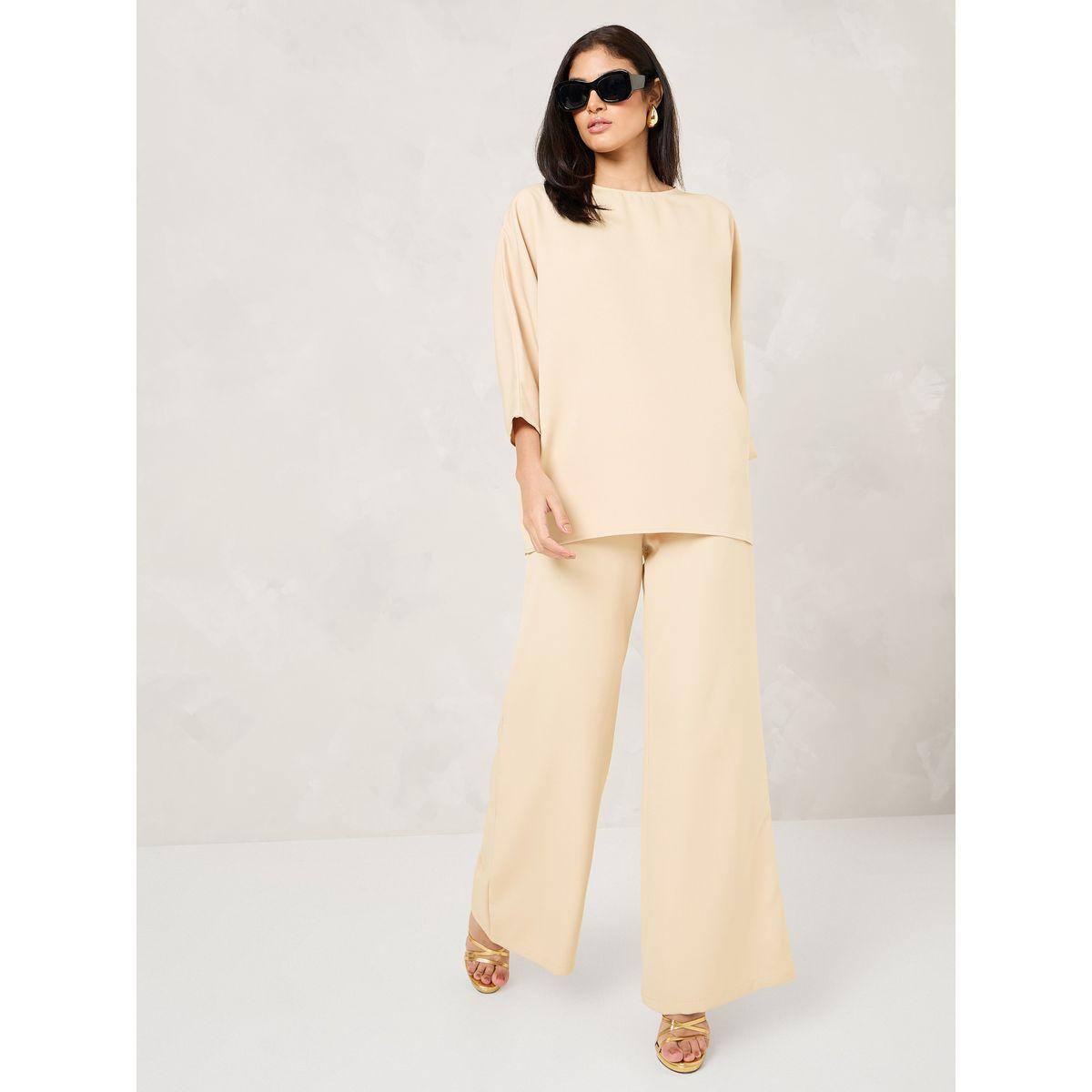 بنطال بقصة أرجل واسعة-women-clothing-bottoms-trousers-image-1