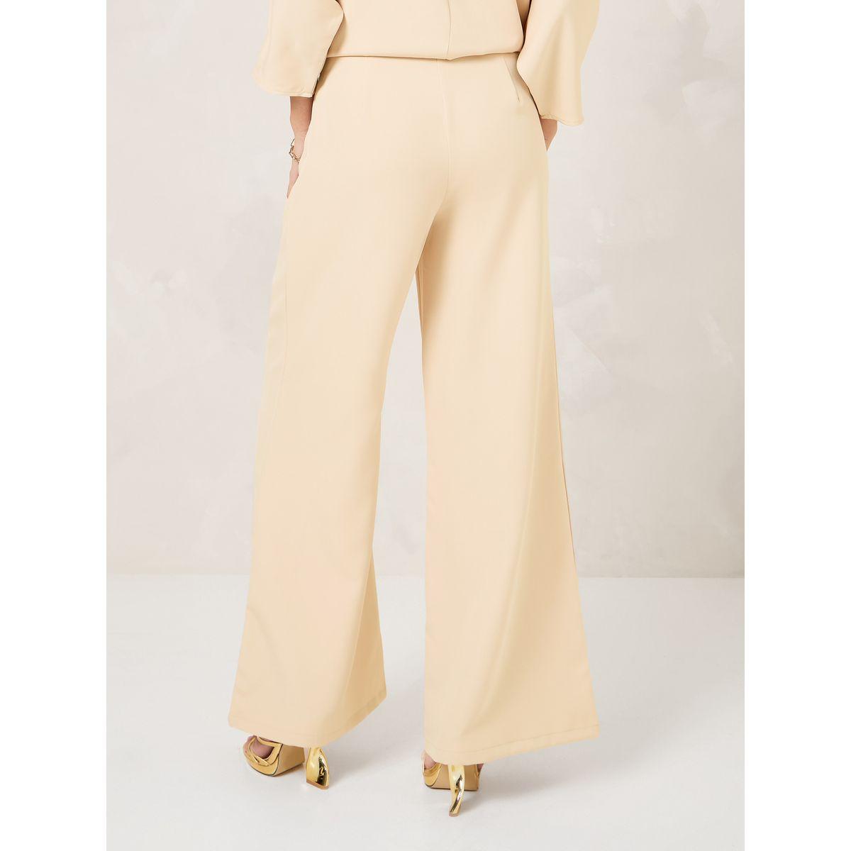 بنطال بقصة أرجل واسعة-women-clothing-bottoms-trousers-image-4