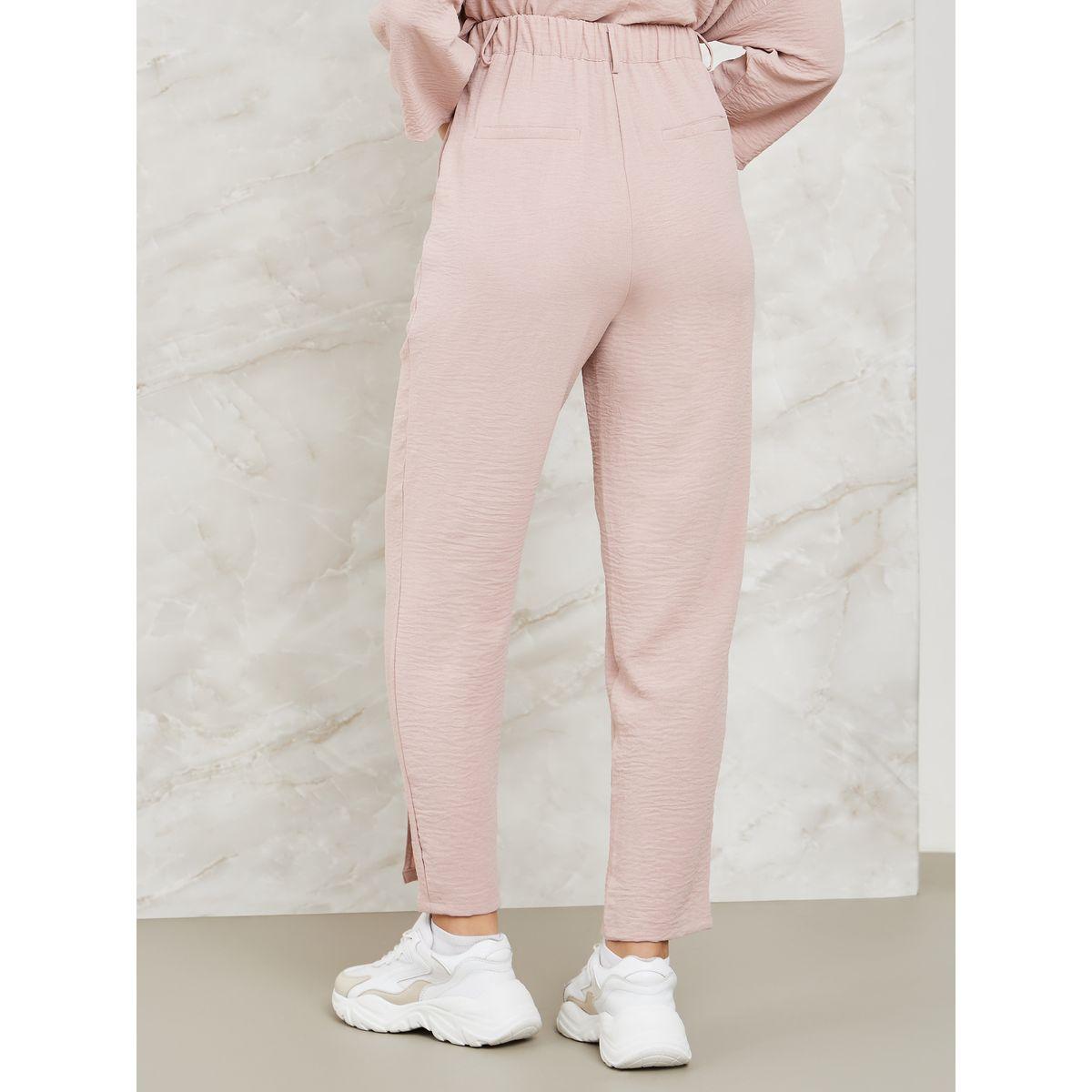 بنطال بقصة مستدقة وشق امامي-women-clothing-bottoms-trousers-image-5