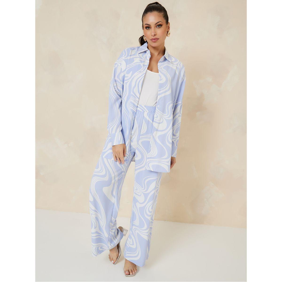 Styli Marble Print Wide Leg Trouser-women-clothing-bottoms-trousers-image-1