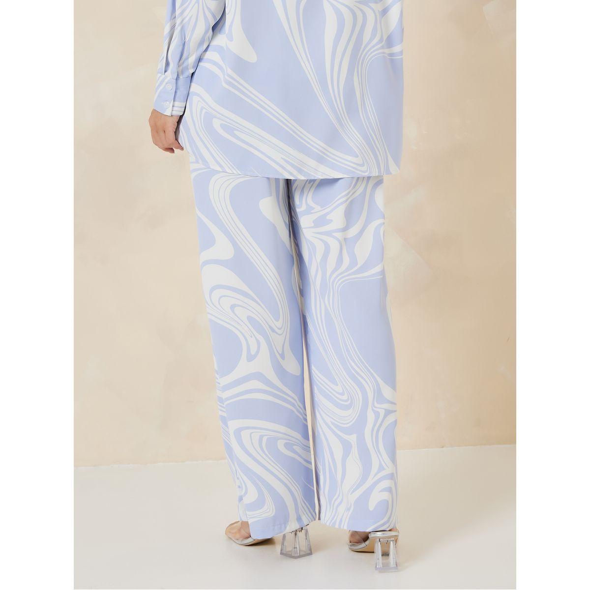 بنطال بقصة أرجل واسعة-women-clothing-bottoms-trousers-image-4