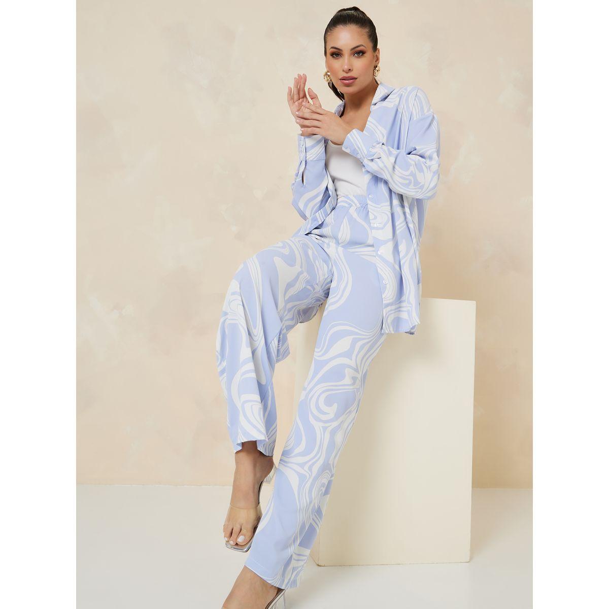 Styli Marble Print Wide Leg Trouser-women-clothing-bottoms-trousers-image-5