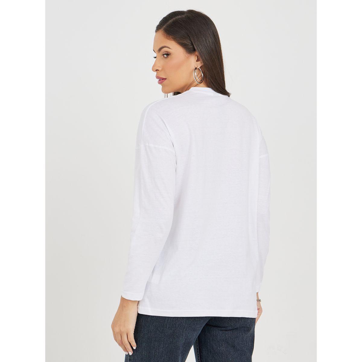 تيشيرت واسع بأكتاف منخفضة-women-clothing-tshirts-image-4