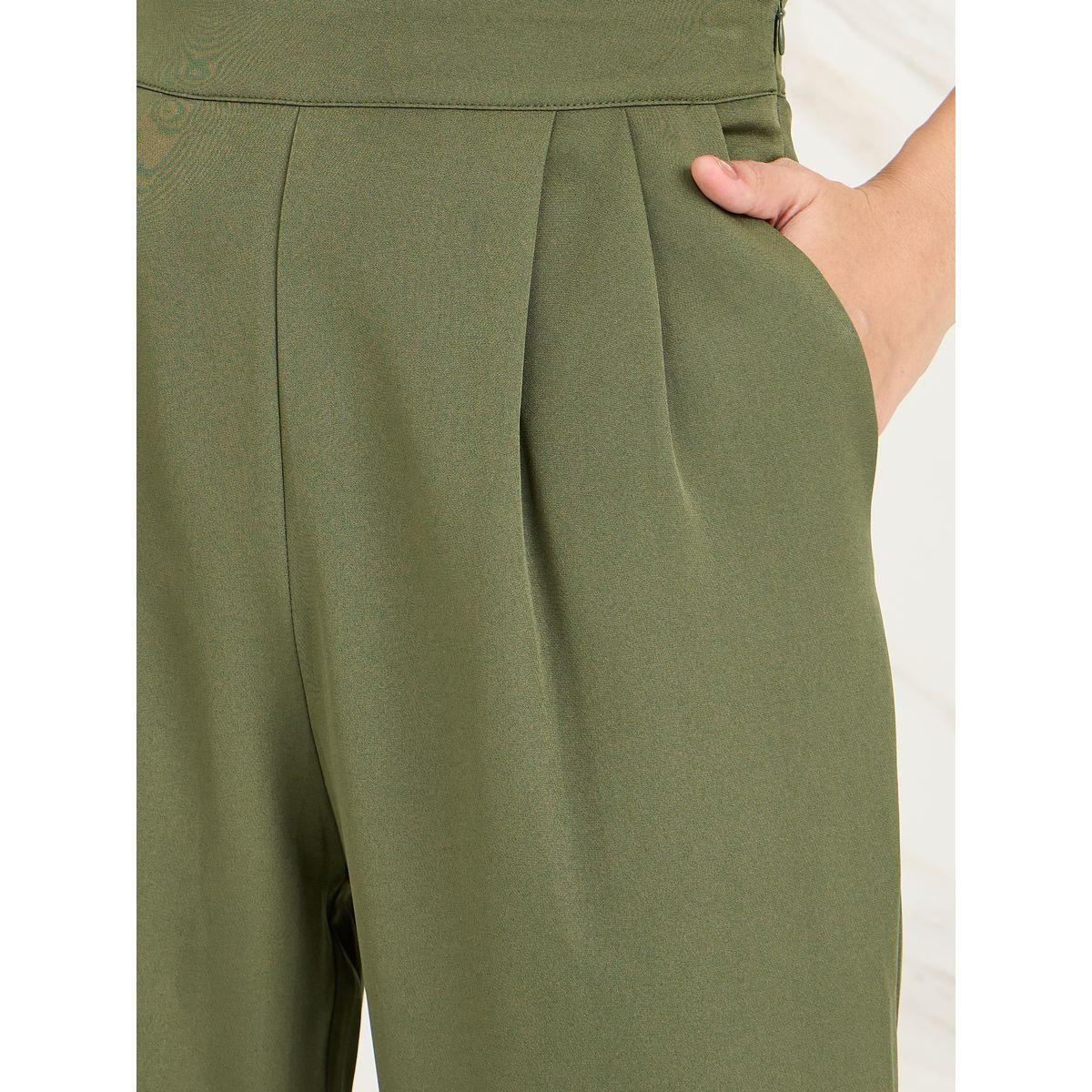 Styli High Rise Wide Leg Trouser with Fold Pleats-women-clothing-bottoms-trousers-image-3