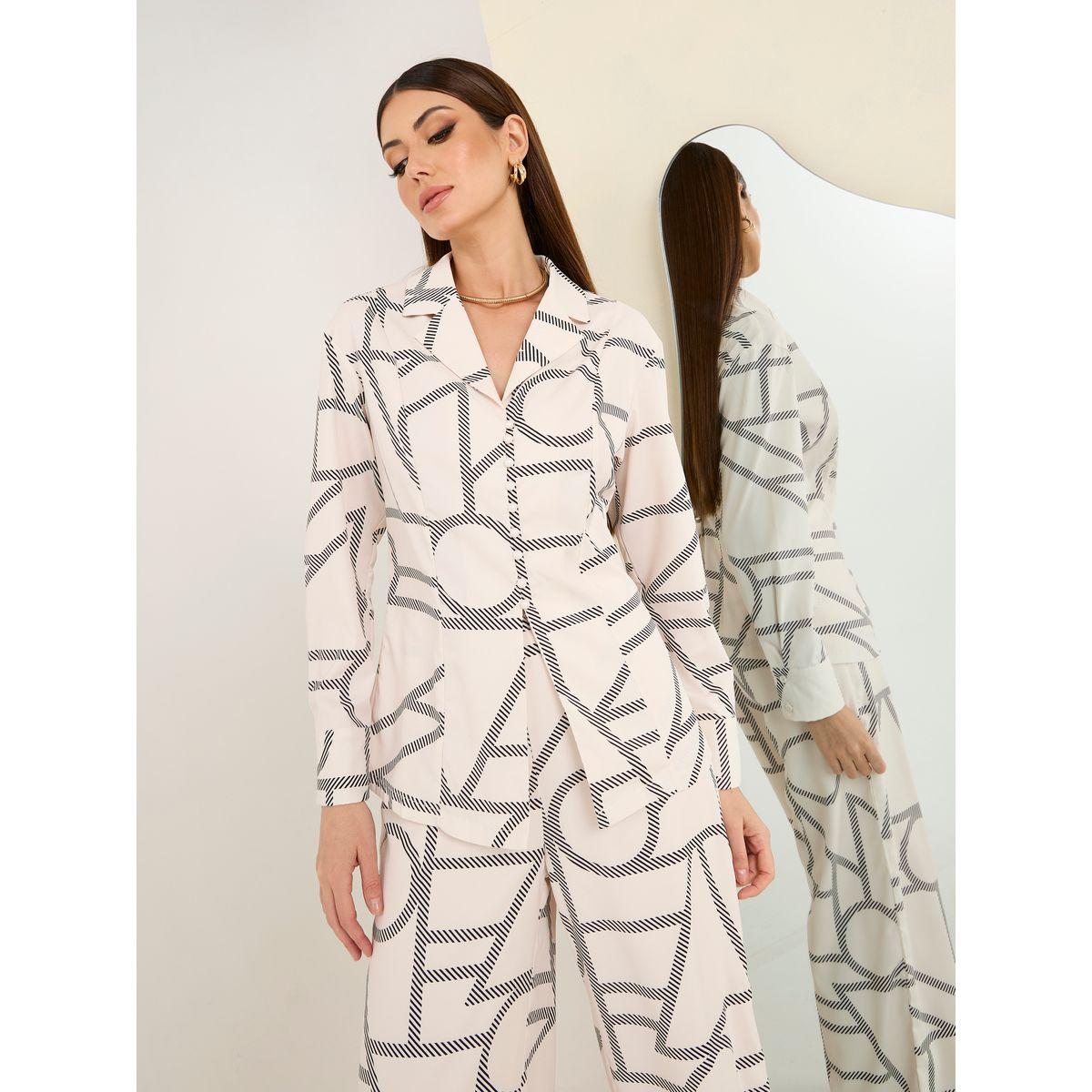 بلوزة مطبعة بطبعة مجردة-women-clothing-shirtsandblouses-blouses-image-3