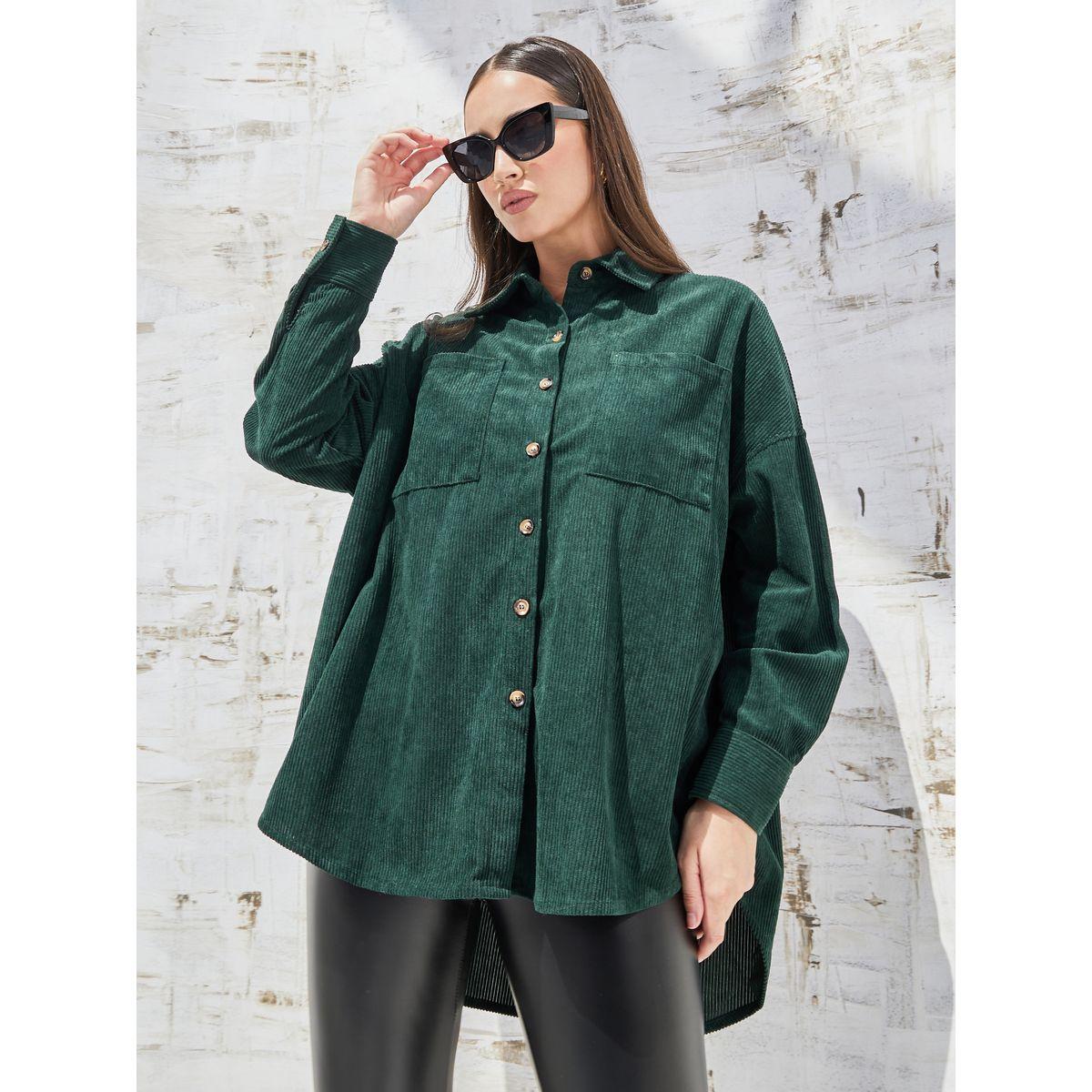 بلوزة واسعة بتفاصيل بارزة الملمس-women-clothing-shirtsandblouses-shirts-image-3