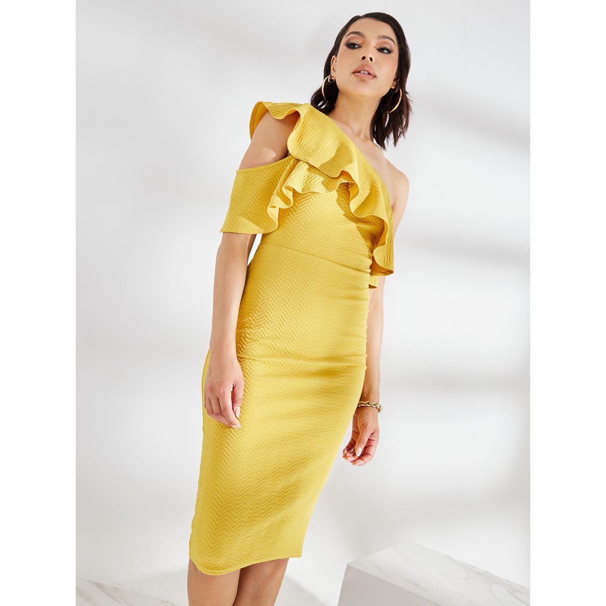 فستان بديكون بكتف واحد-women-clothing-dresses-image-3