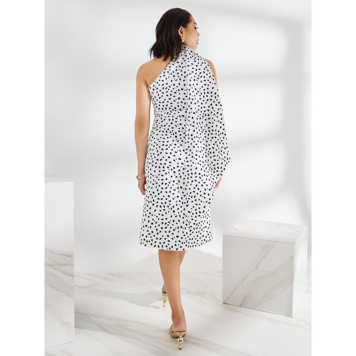 فستان ميدي بياقة بربطة وشاح-women-clothing-dresses-image-6
