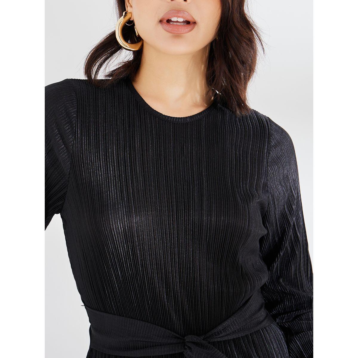 جمبسوت بليسيه بأرجل واسعة وأربطة-women-clothing-jumpsuits-image-4