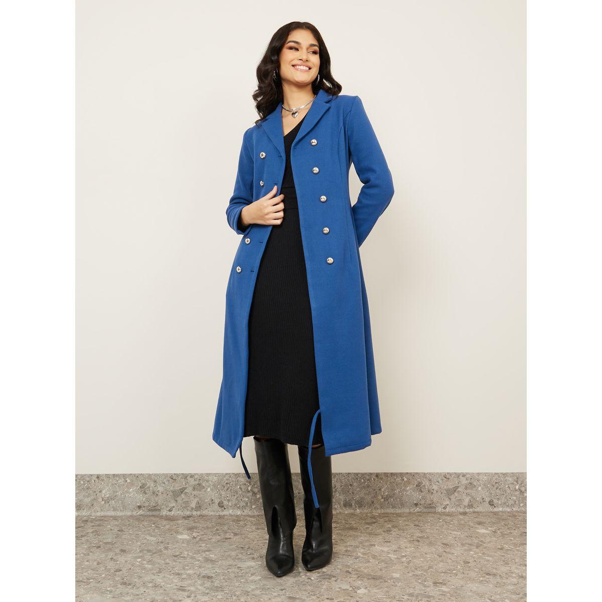 معطف ميدي بأزرار غلق-women-clothing-dresses-image-2