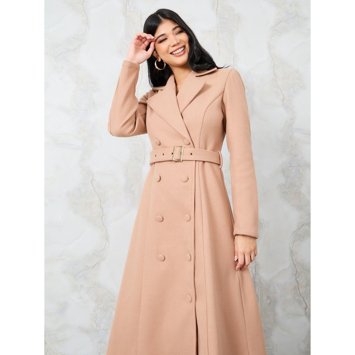 فستان ميدي سادة بحزام خصر-women-clothing-dresses-image-2