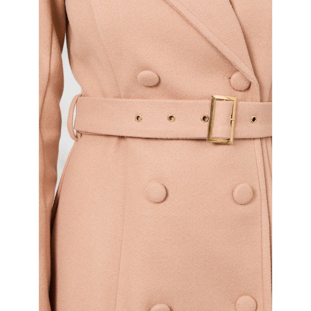 فستان ميدي سادة بحزام خصر-women-clothing-dresses-image-3