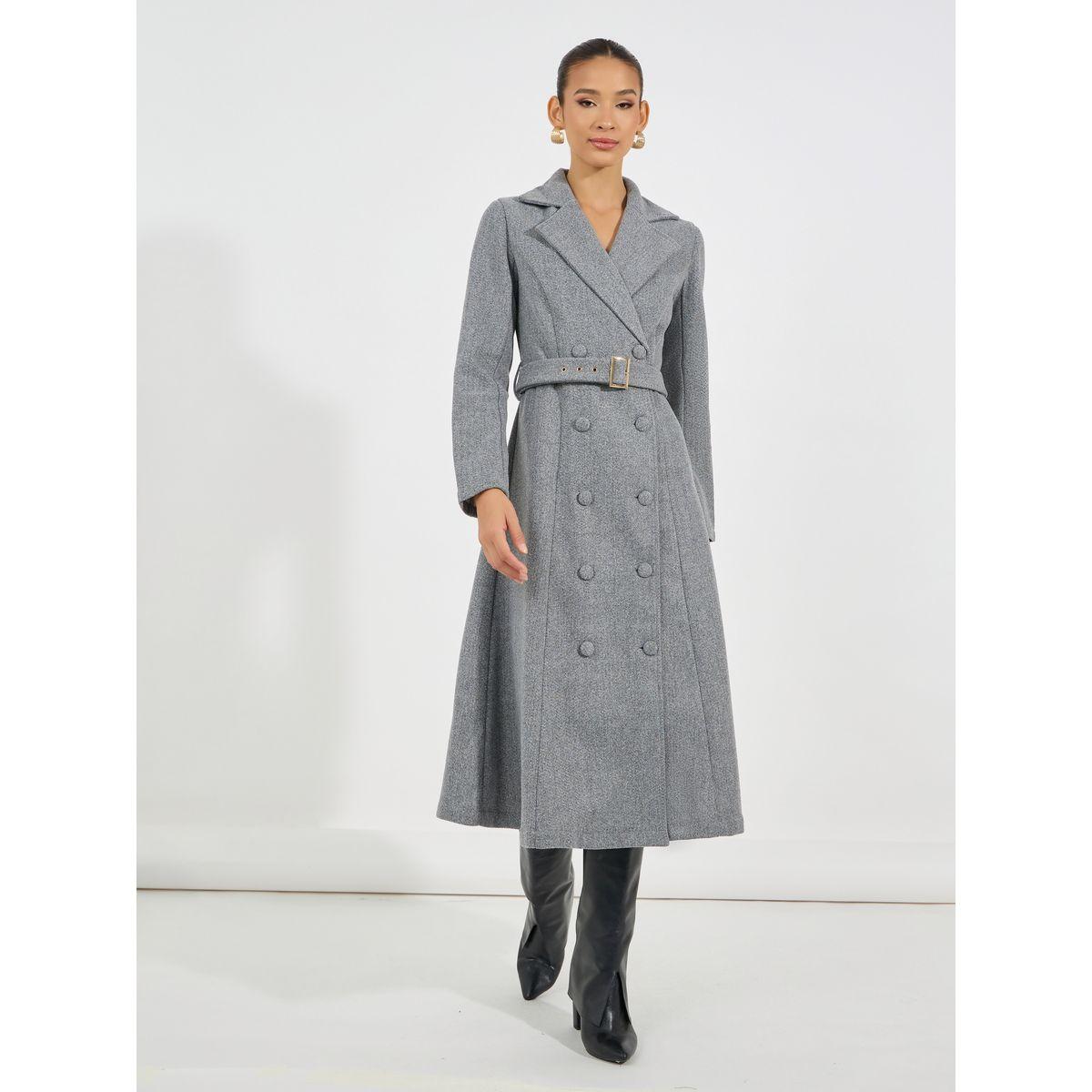 Styli Solid Notch Lapel Belted Blazer Midi Dress-women-clothing-dresses-image-4