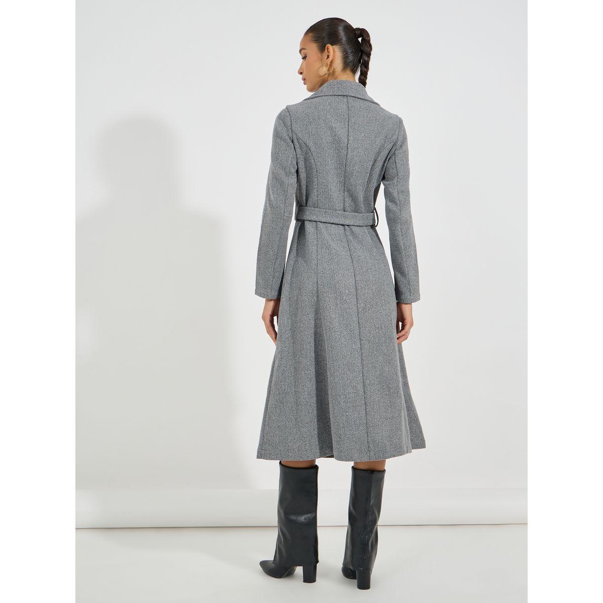 Styli Solid Notch Lapel Belted Blazer Midi Dress-women-clothing-dresses-image-6