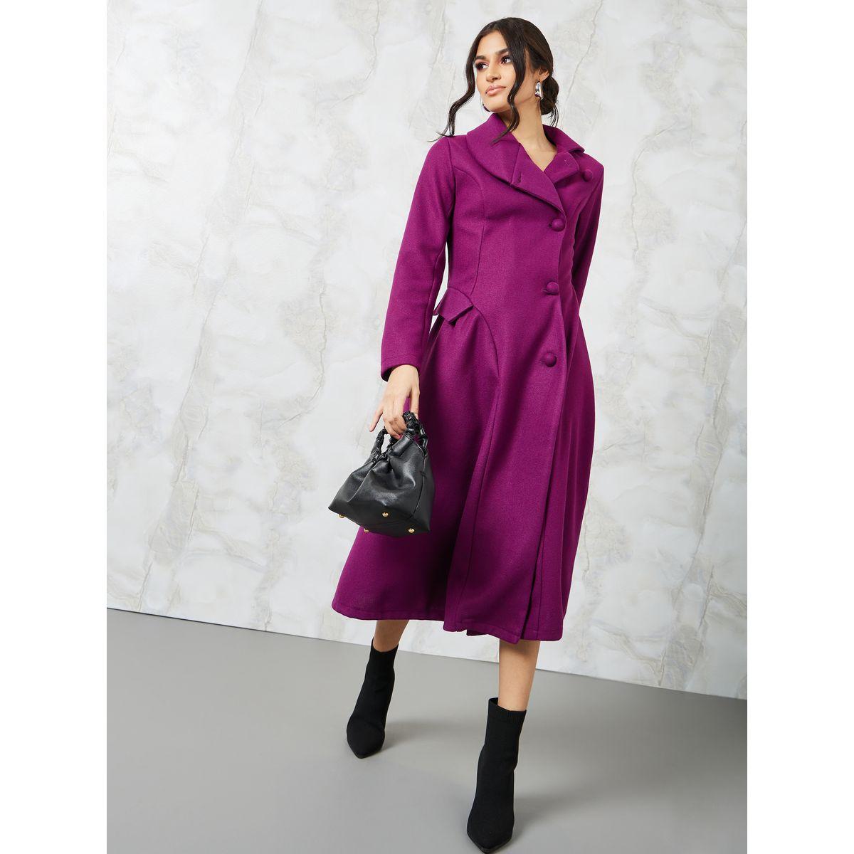 فستان ميدي بنمط بليزر-women-clothing-dresses-image-1