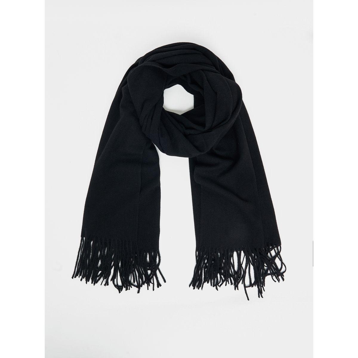 Styli Fringe Edge Detail Scarf-women-winterwear-scarves-image-1