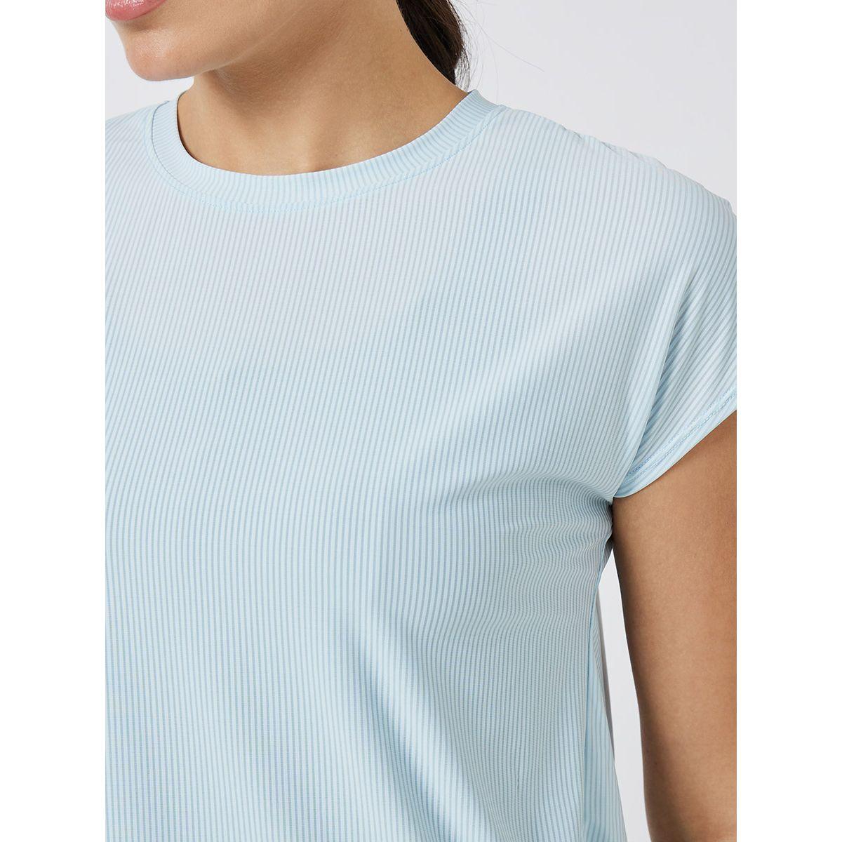 Styli Active Back Single Center Pleat Detail Textured Top-men-clothing-sportswearandactivewear-tshirtsandpolos-image-4