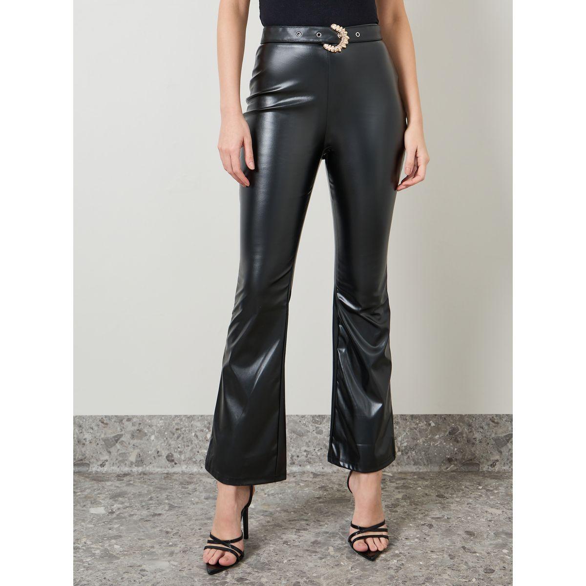 بنطال واسع الأرجل بحزام خصر-women-clothing-bottoms-trousers-image-1