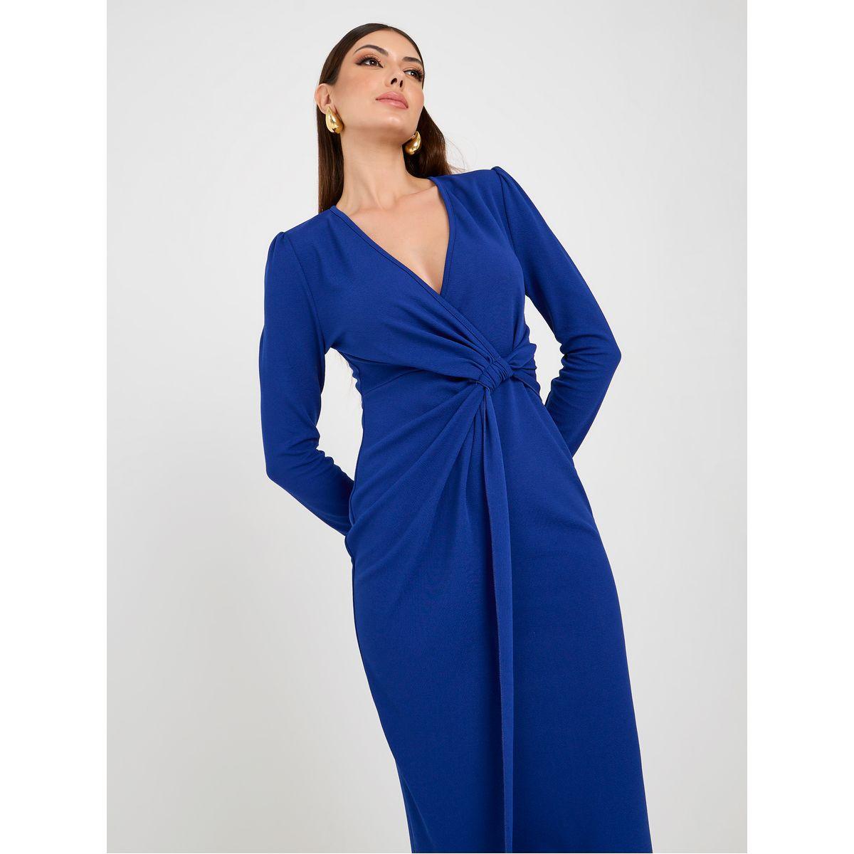 فستان ميدي بنمط لف-women-clothing-dresses-image-2