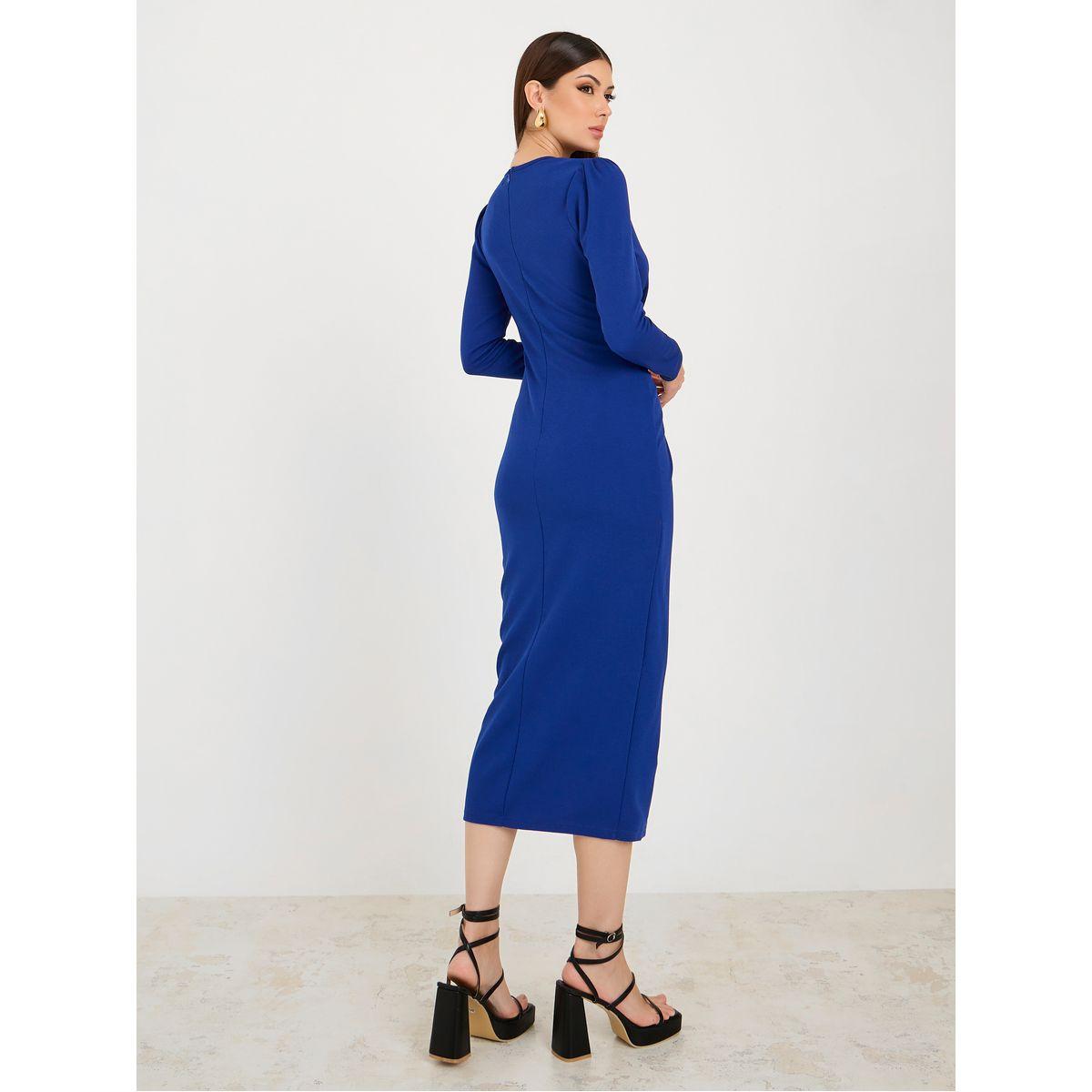 فستان ميدي بنمط لف-women-clothing-dresses-image-4