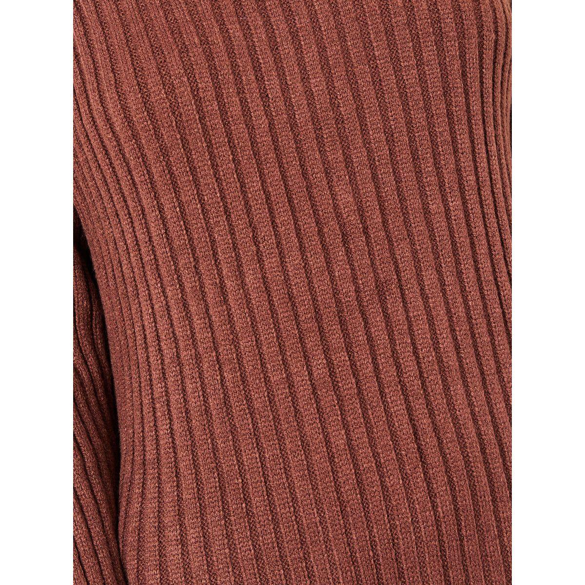 Styli Turtle Neck Ribbed Knit Sweater Midi Dress-women-clothing-dresses-image-3