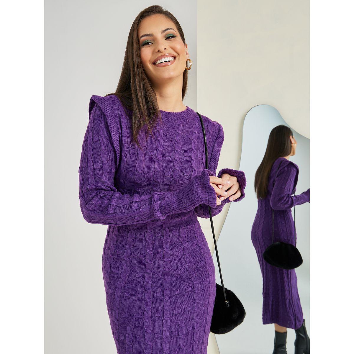 فستان ميدي بحواف واسعة-women-clothing-dresses-image-2
