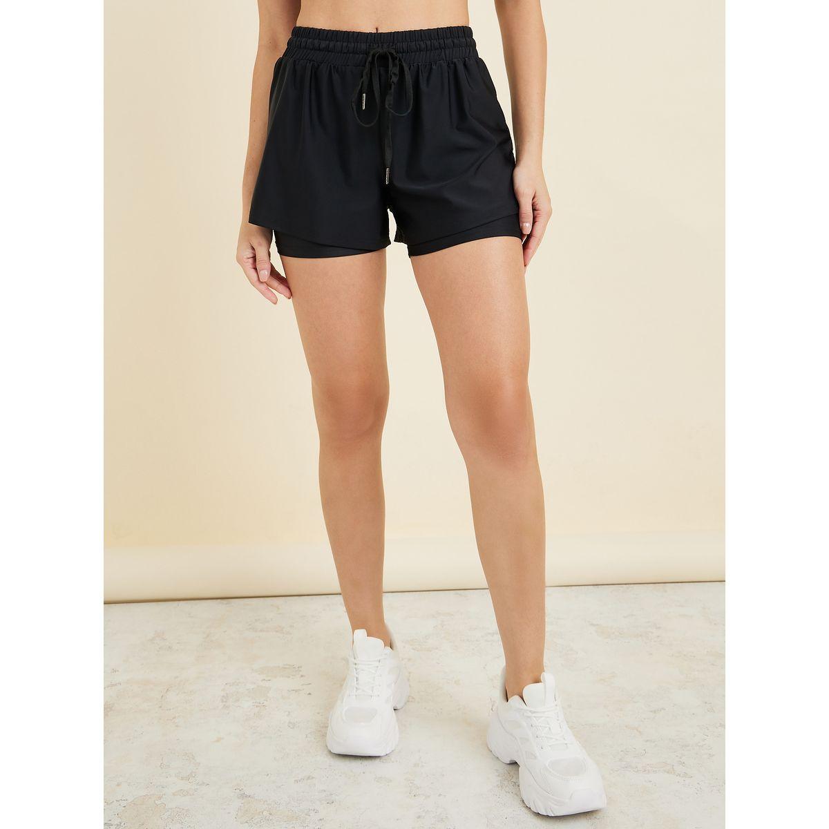 شورت للجري بأربطة خصر-women-clothing-sportswearandactivewear-bottoms-image-1