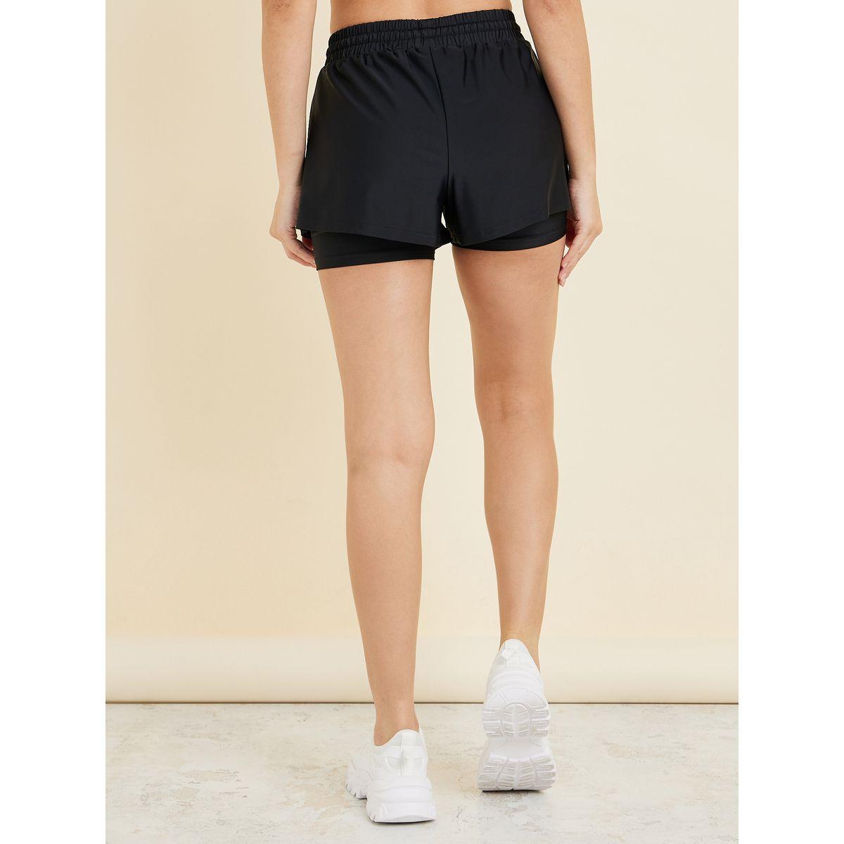 Styli Active 2in1 Drawstring Waist Running Shorts-women-clothing-sportswearandactivewear-bottoms-image-4