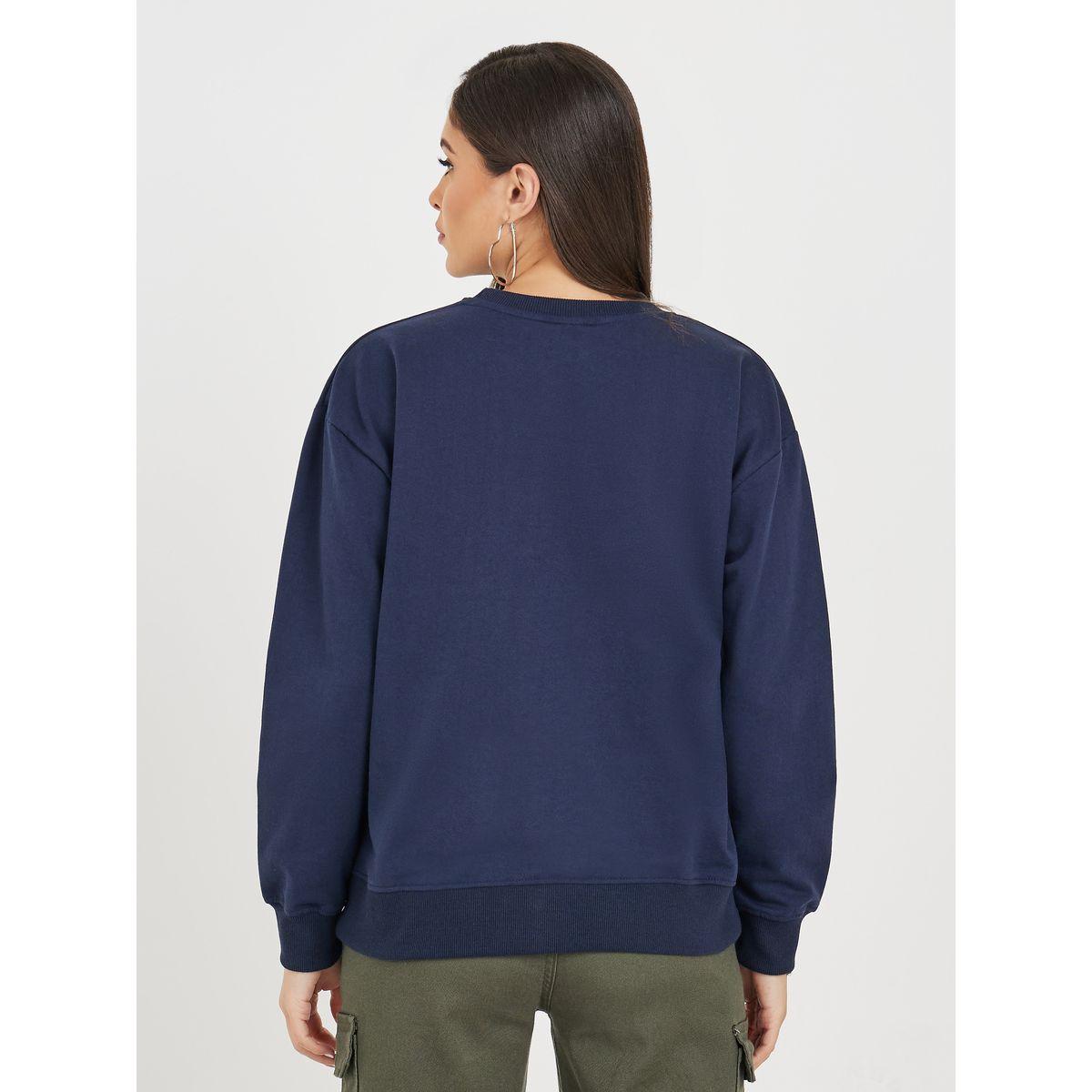 سويت شيرت بقصة عادية-women-winterwear-hoodiesandsweatshirts-sweatshirts-image-4