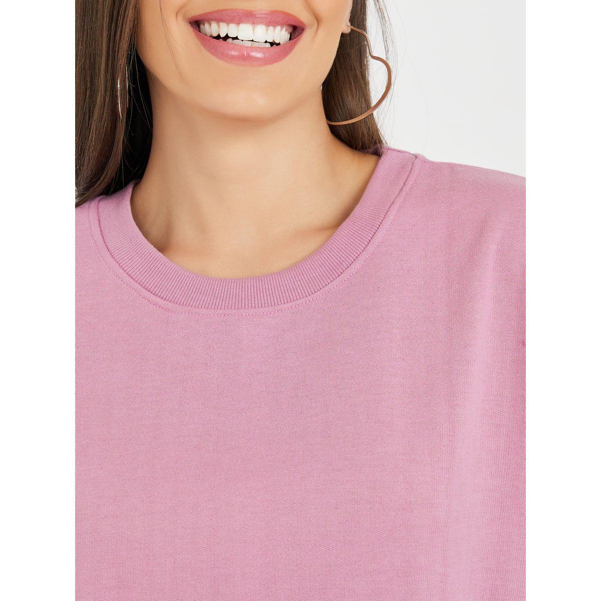 سويت شيرت محبوك بأكتاف منخفضة-women-winterwear-hoodiesandsweatshirts-sweatshirts-image-3