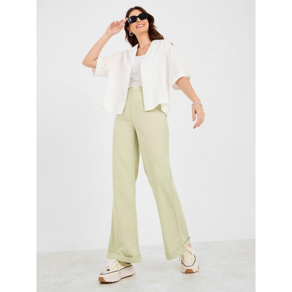 بنطال بطول الكاحل وخصر عالي-women-clothing-bottoms-trousers-image-1