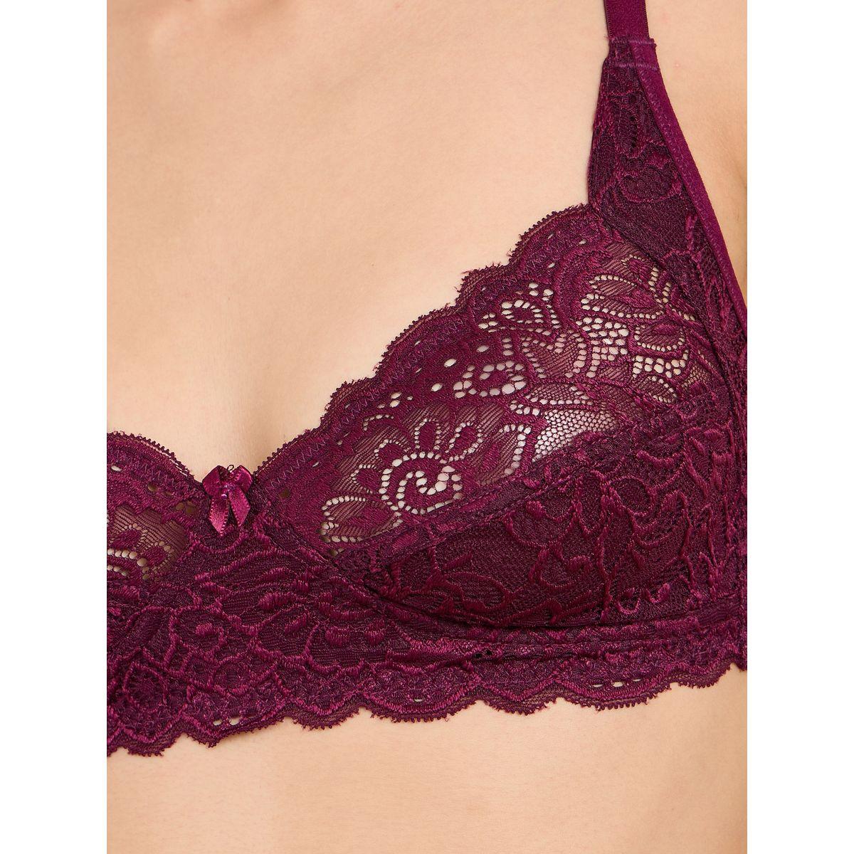 Styli Pack of 2- Non Wired Non Padded All Over Lace Full Cup Bra-women-clothing-lingerie-bras-image-3