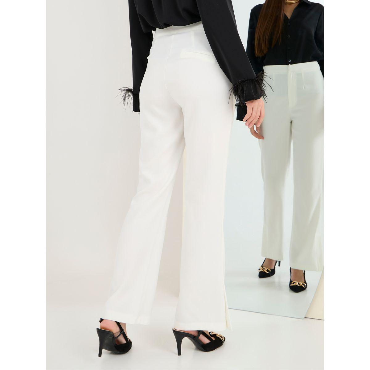بنطال كاجوال بخصر عالي-women-clothing-bottoms-trousers-image-4