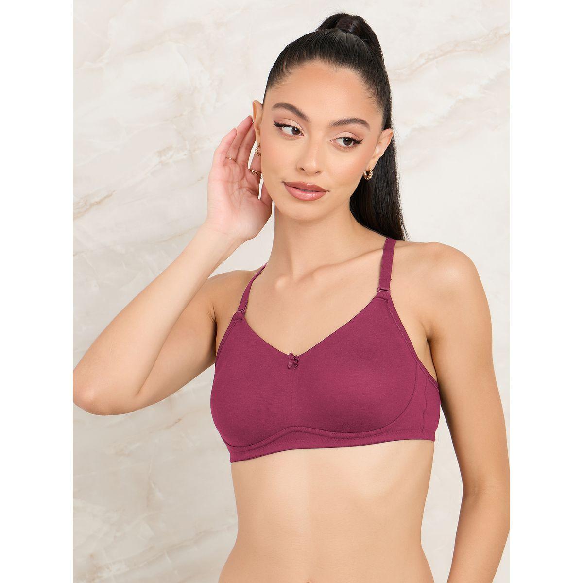 Styli Pack of 2- Non Wired Non Padded Cotton Full Cup Bra-women-clothing-lingerie-bras-image-2