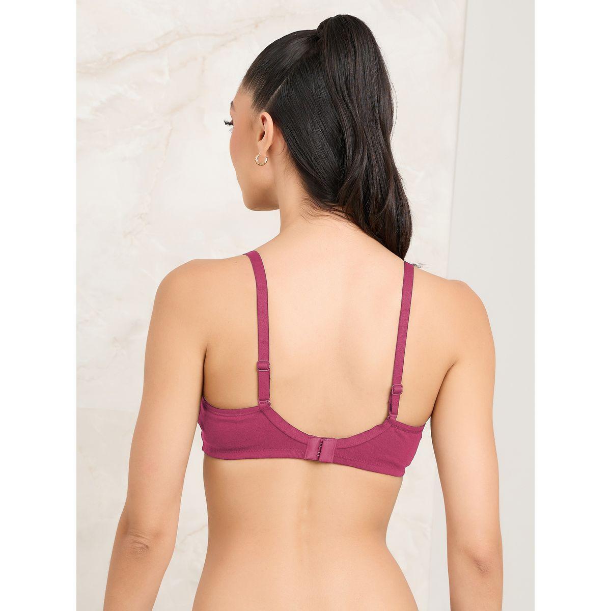 Styli Pack of 2- Non Wired Non Padded Cotton Full Cup Bra-women-clothing-lingerie-bras-image-4