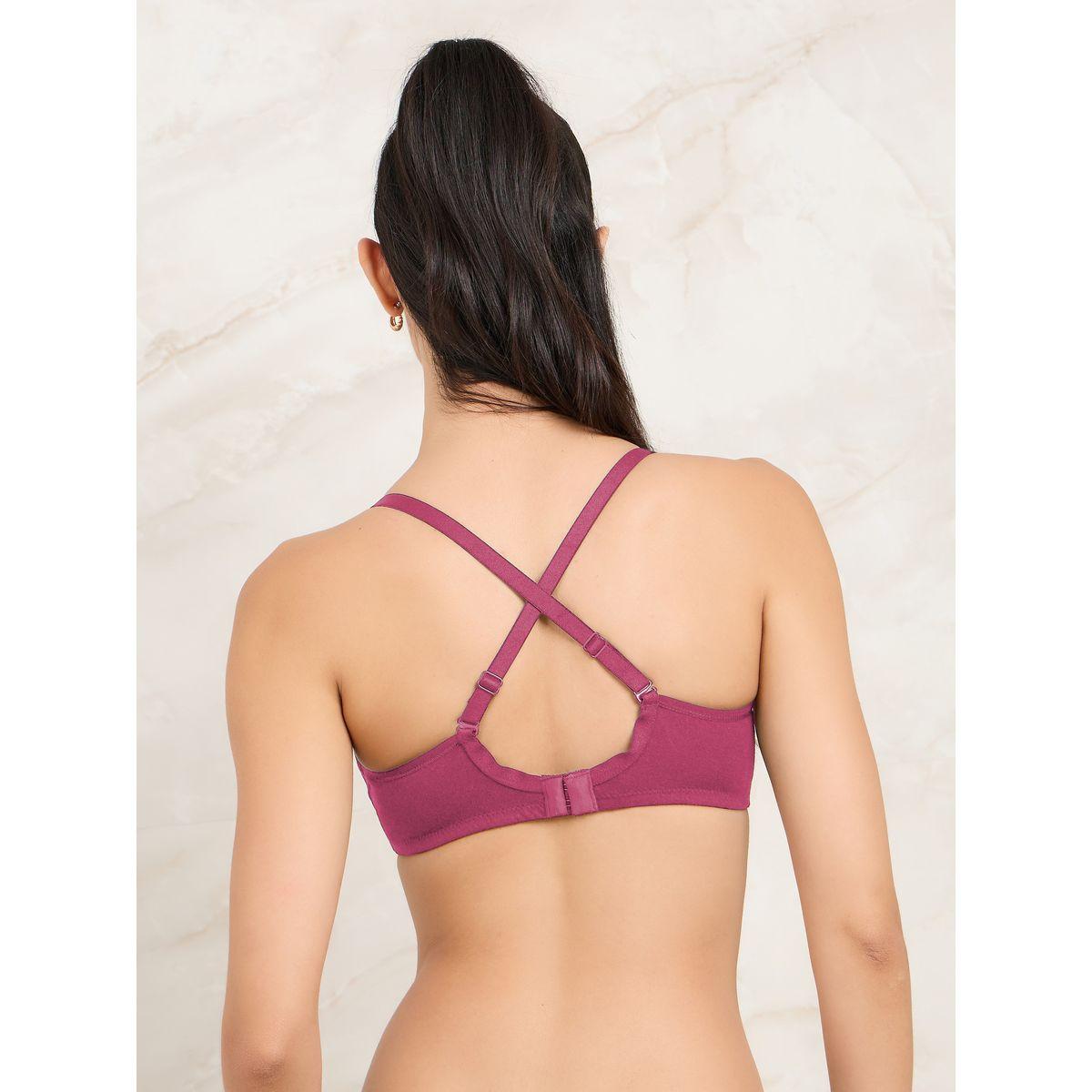 Styli Pack of 2- Non Wired Non Padded Cotton Full Cup Bra-women-clothing-lingerie-bras-image-6