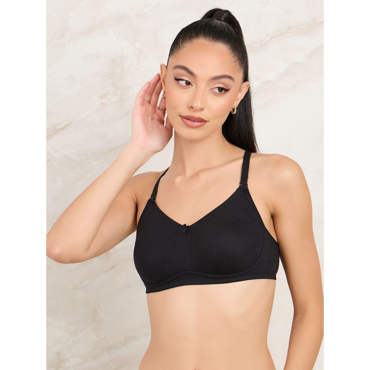 Styli Pack of 2- Non Wired Non Padded Cotton Full Cup Bra-women-clothing-lingerie-bras-image-2