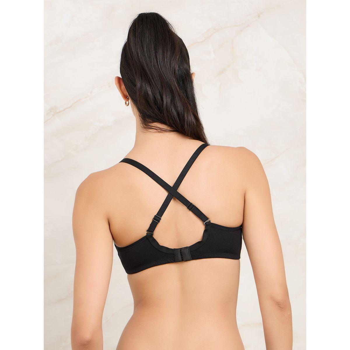 Styli Pack of 2- Non Wired Non Padded Cotton Full Cup Bra-women-clothing-lingerie-bras-image-6