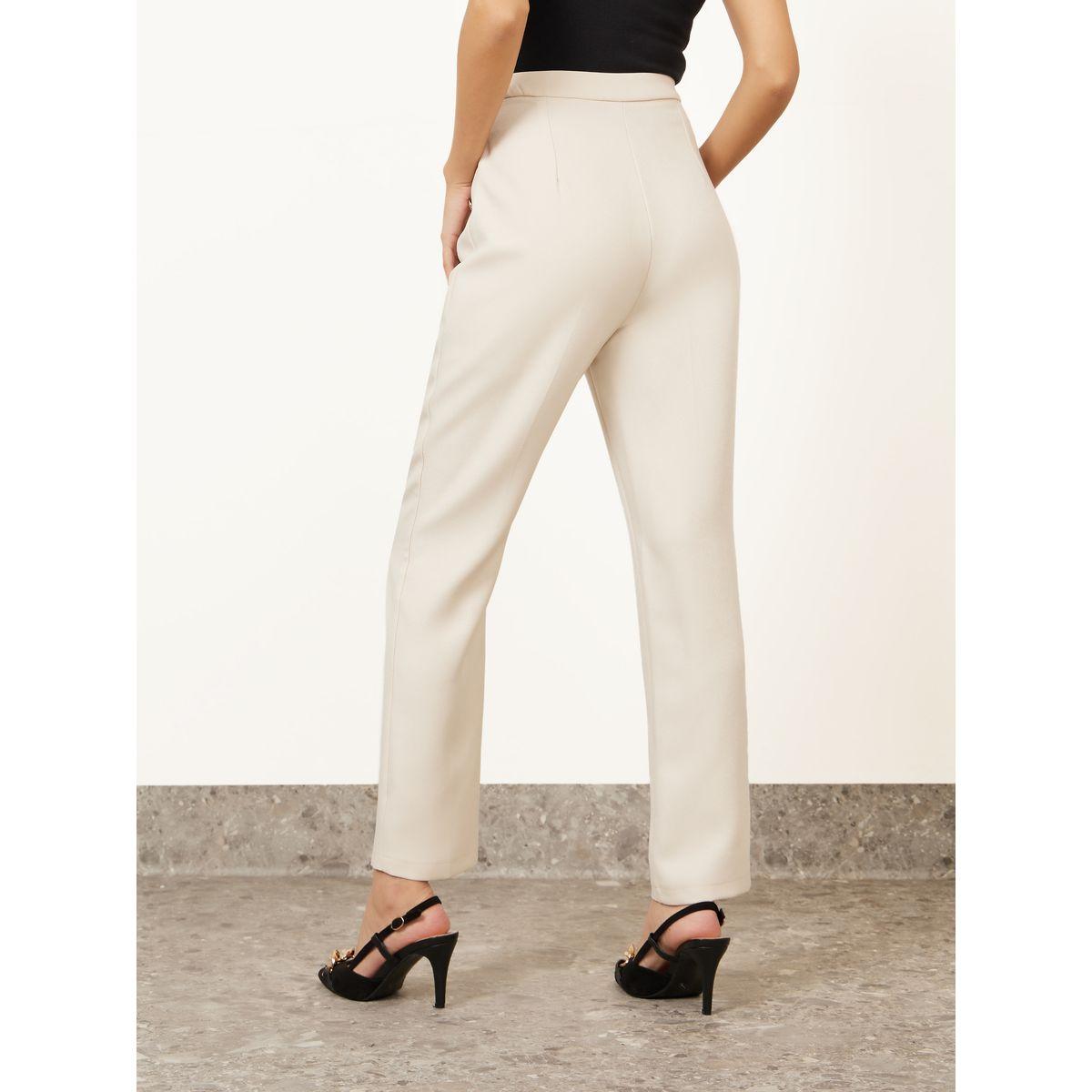 بنطال بقصة مستدقة مع أزرار-women-clothing-bottoms-trousers-image-4