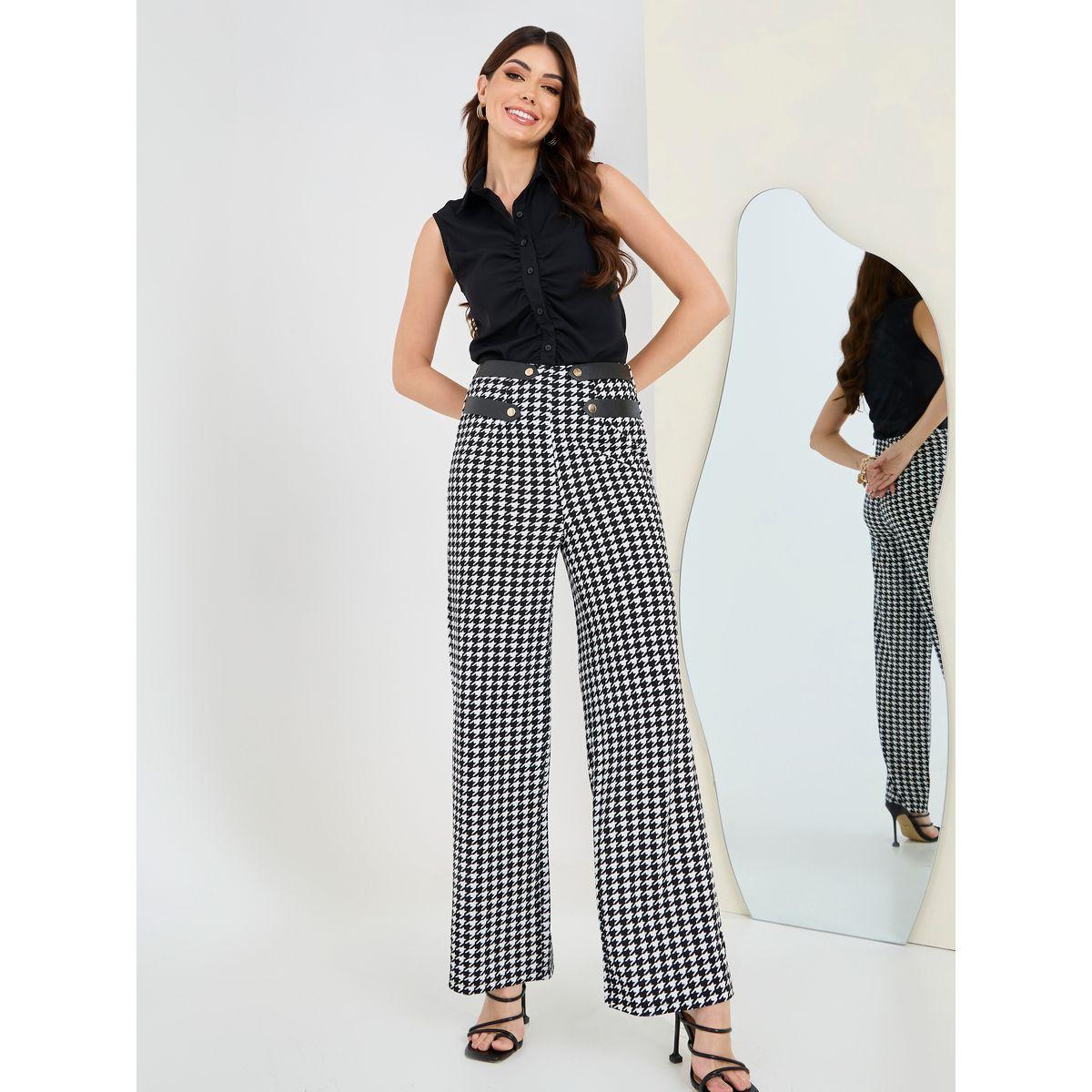 بنطال بقصة أرجل واسعة-women-clothing-bottoms-trousers-image-2