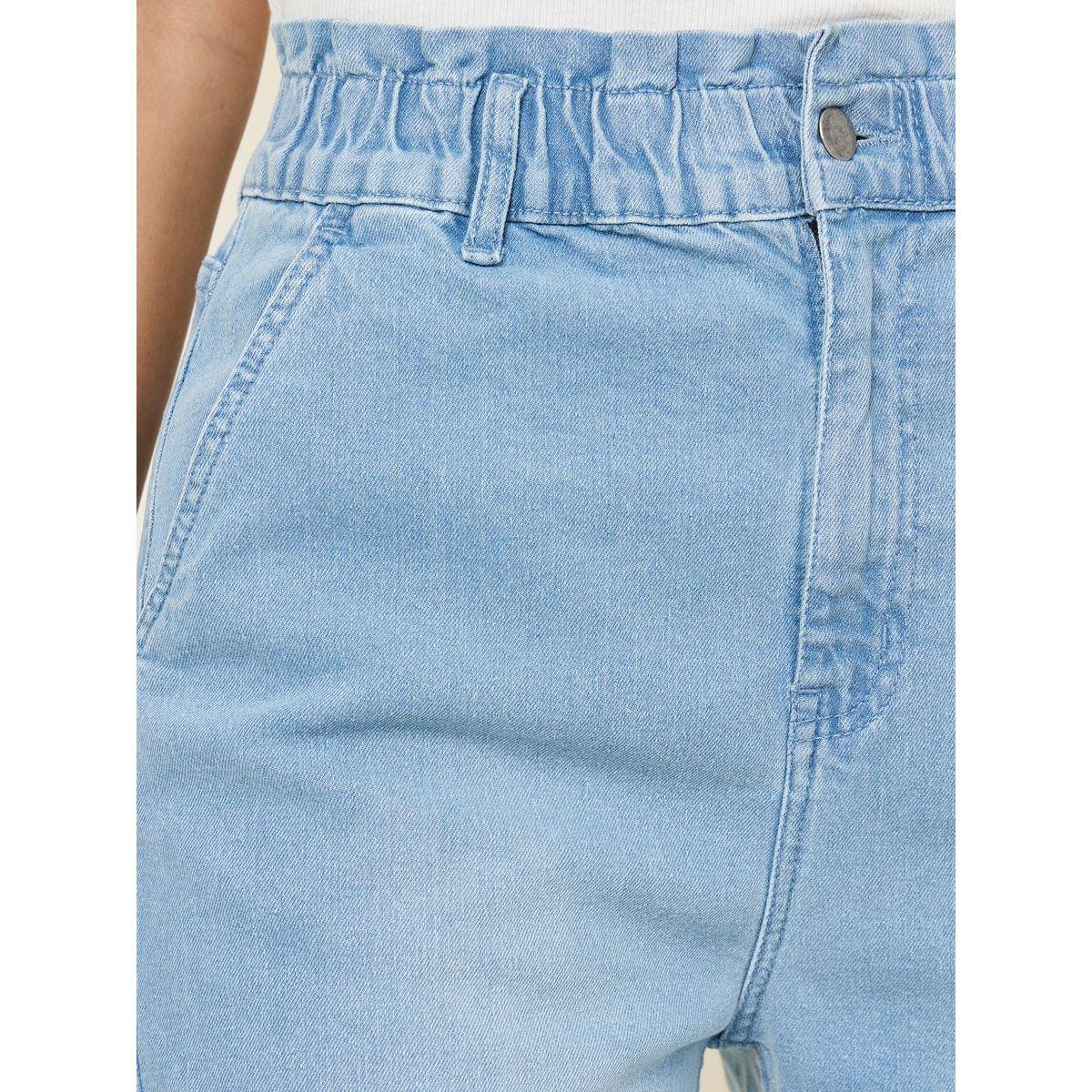 جينز بقصة موم وخصر بيبر باغ-women-clothing-bottoms-jeans-image-3
