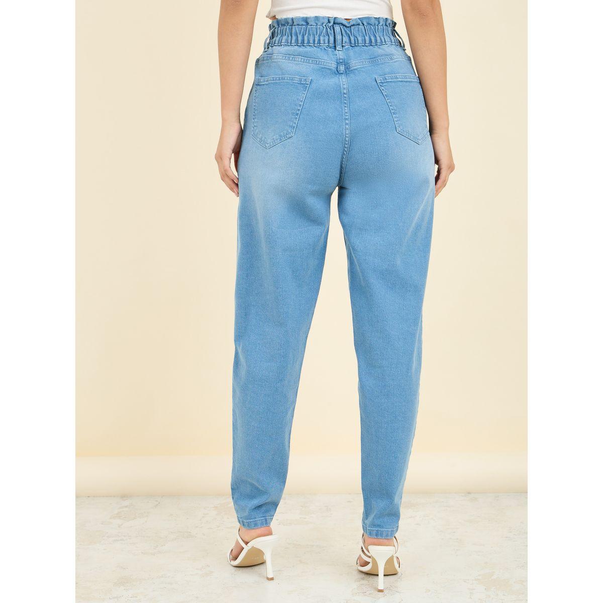 Styli Paperbag Waist Mom Fit Jeans with Tapered Hem-women-clothing-bottoms-jeans-image-4