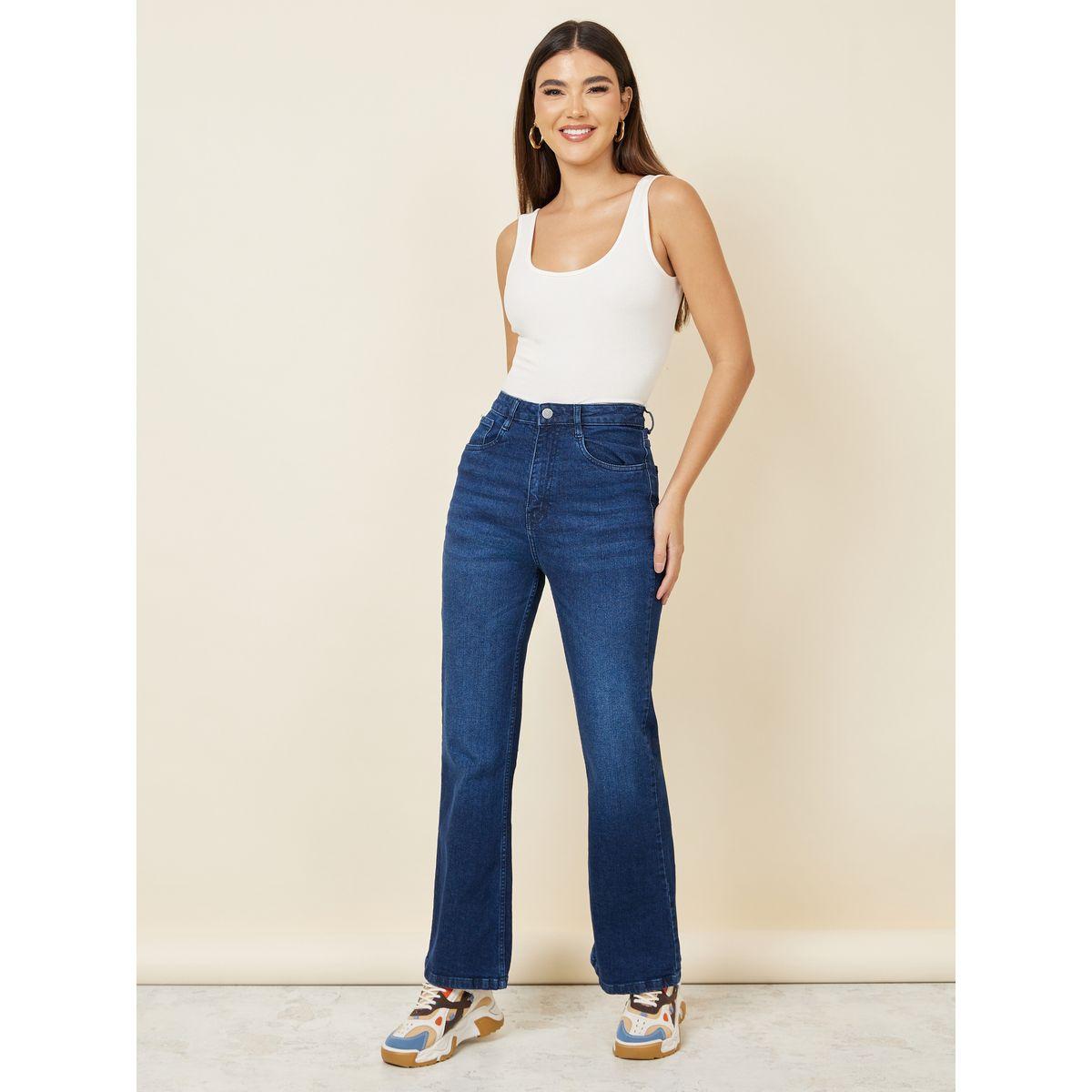 جينز بخصر عالي وحواف واسعة-women-clothing-bottoms-jeans-image-2